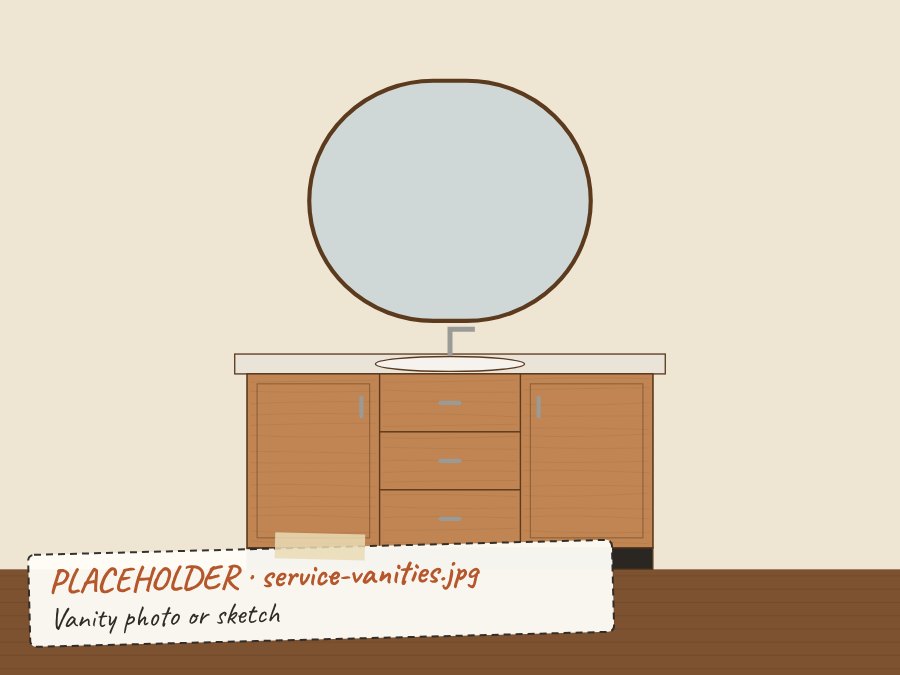 Placeholder: bathroom vanity